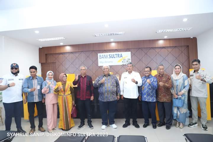 Gubernur Ali Mazi Resmikan Gedung Baru Kantor Bank Sultra Di Kabupaten